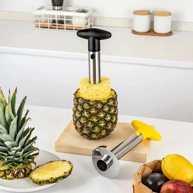 Stainless Steel Pineapple Peeler & Spiral Slicer 5