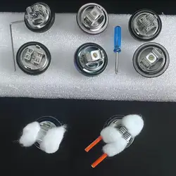 Replacment Zeus X Base Coil Deck Ni80 0.22 0.17 A1 Mesh Coil 0.19/0.2ohm for Zeus X Mesh Deck Base Tank Applicator Accessories