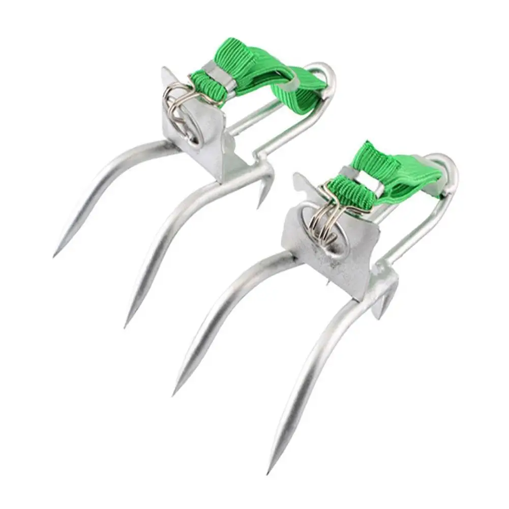 Baum kletter werkzeug Stangen kletter spikes für die Jagd beobachtung Ernte Obst 304 Stahl Kletter baums chuhe einfache Verwendung – Detail 1