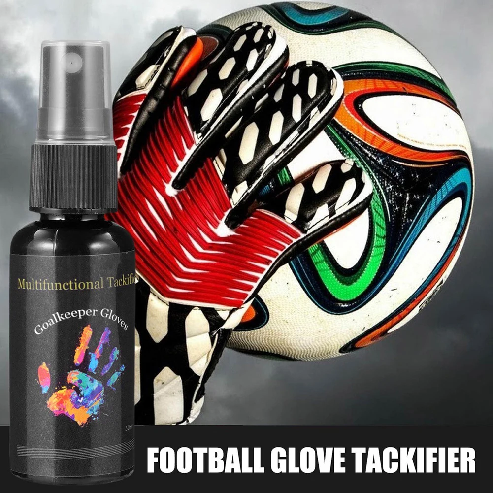 Goalkeeper Gloves Tackifier Goalkeeper Glove Grip  Spray Antislip Grip  Glue For Football Gloves 30ml