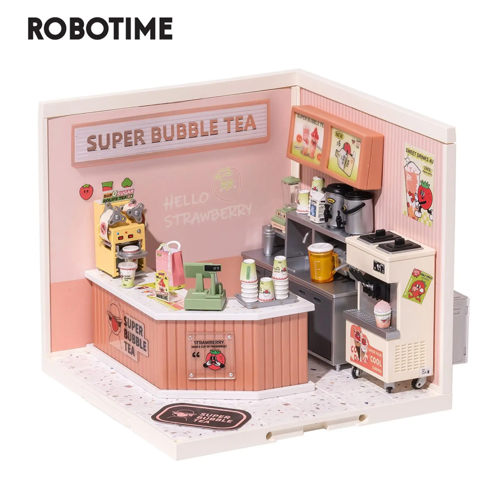 Rolife Kit per casa in miniatura fai da te, mini kit di costruzione