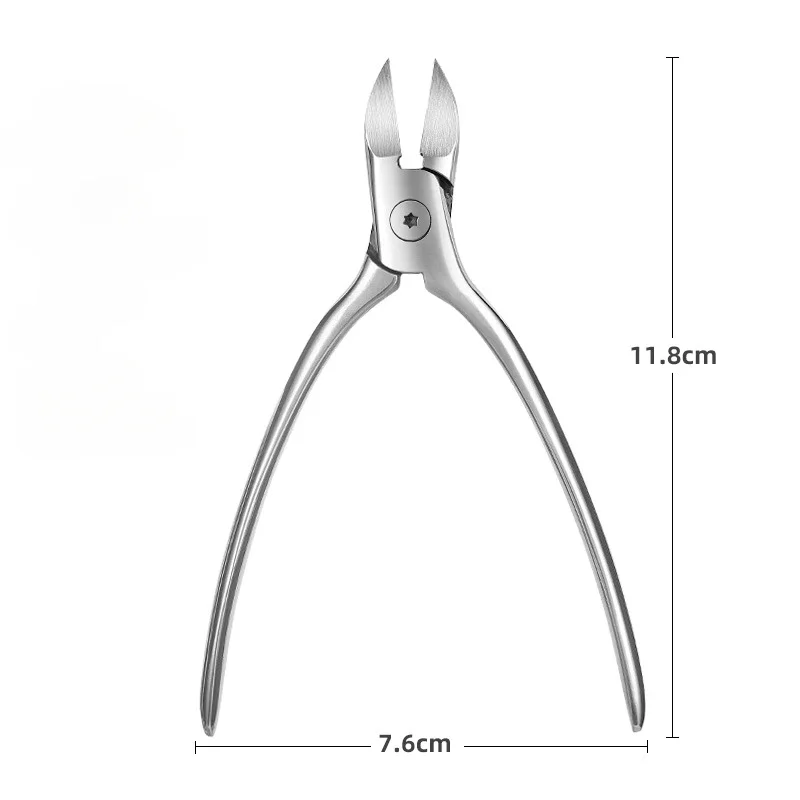 1Pcs Professional Nail Clipper Nippers Toenail Cuticle Cutter Stainless Steel Manicure Tools Nail Care Pedicure Tools