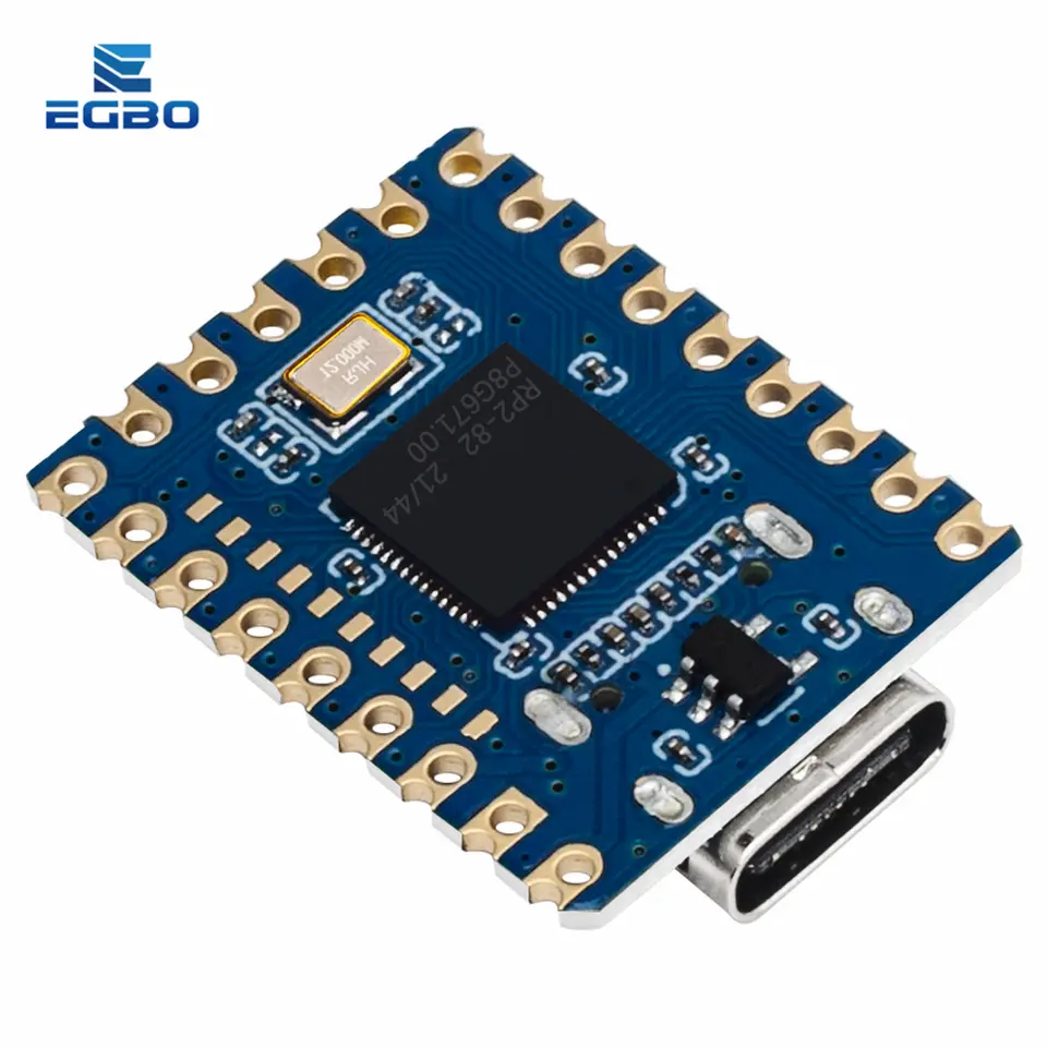 1~3PCS RP2040-Zero For Raspberry Pi Microcontroller PICO Development Board Module with Dual-Core Cortex M0+ Processor 2MB Flash image 2