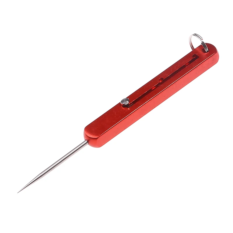 Three-speed Adjustable Fruit Pick Portable Titanium Alloy One-piece Telescopic Toothpick Anti-blocking Tool for Courier Delivery