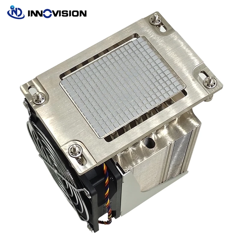 Bom Amd Soquete Sp3 Tr4 Tdp 280w Cpu Cooler 4u Servidor ou até Dissipador de Calor Incorporado Heatpipe - Imagem 5