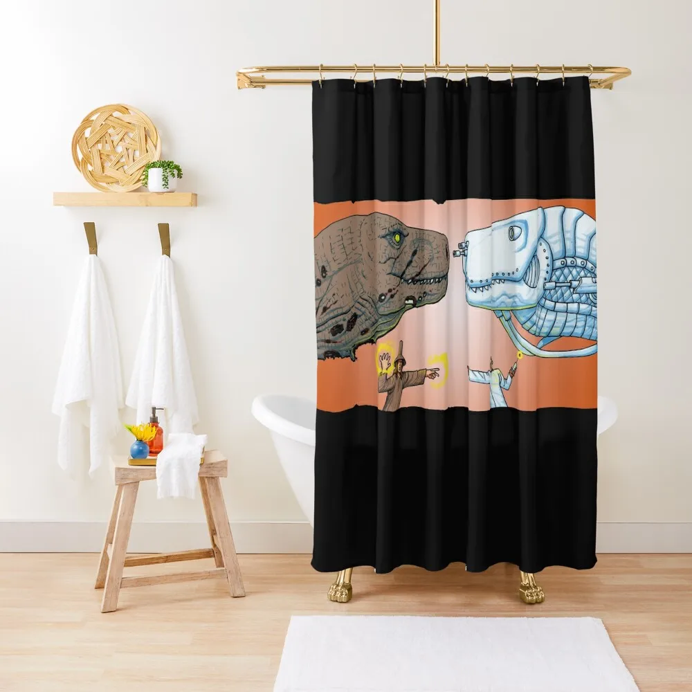 

Ready to Rumble Shower Curtain Bathroom Showers Transparent Bathroom Shower Curtain