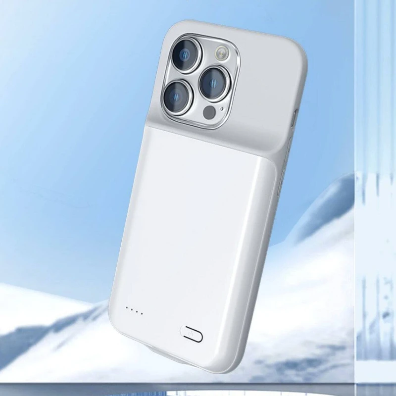 애플 11 프로 맥스용 10000mAh 배터리 충전기 케이스 무선 충전 패드 고속 충전 초박형 스마트 보조 배터리 편리함