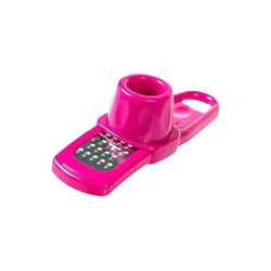 Compact Garlic Grinder and Press - Innovative Manual Kitchen Gadget for Effortless Garlic Mashing (1PC Red)