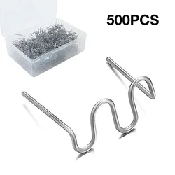 Stainless Steel Hot Stapler Staples for Automotive Plastic Repair and Welding (500PCS - 0.8mm - box)
