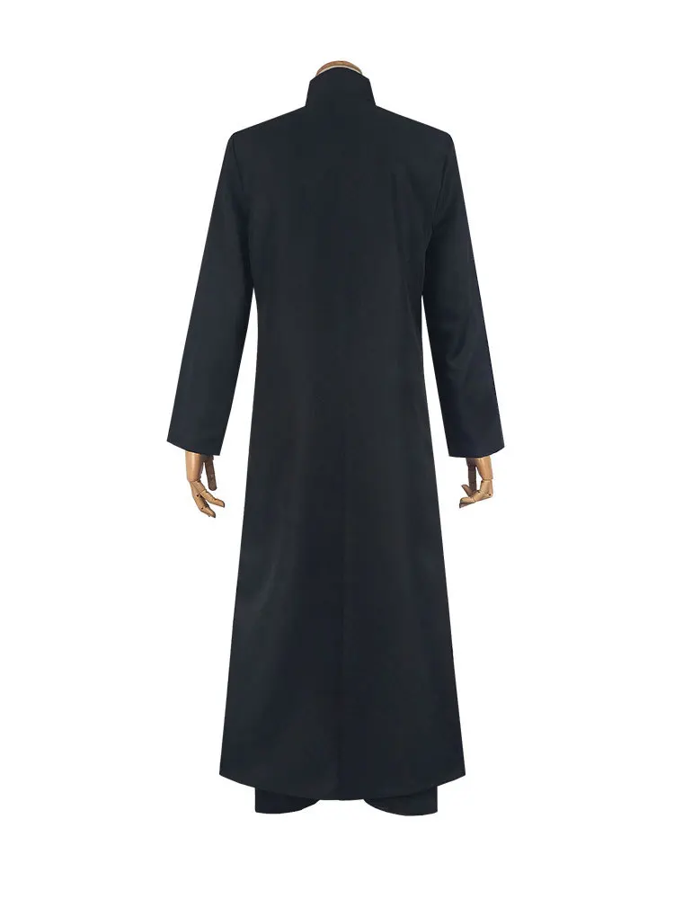 Matrix Cosplay Kostüm Neo Trenchcoat Schwarz Cosplay Kostüm Halloween Party Kostüme für Männer Cos Spielen Prop Zubehör – Detail 3