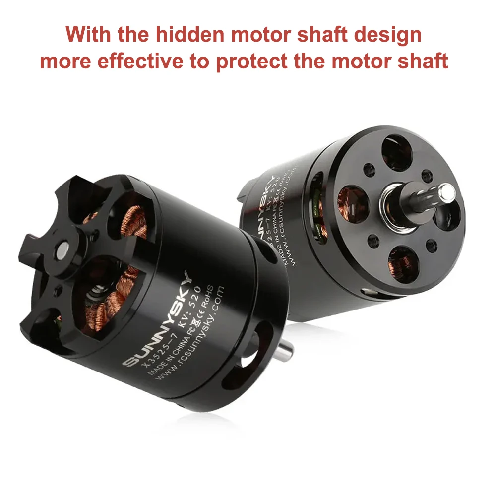 오리지널 SunnySky X3525 II 520KV 720kv 880KV 브러시리스 모터 X 시리즈 FPV 멀티콥터 RC 쿼드콥터용