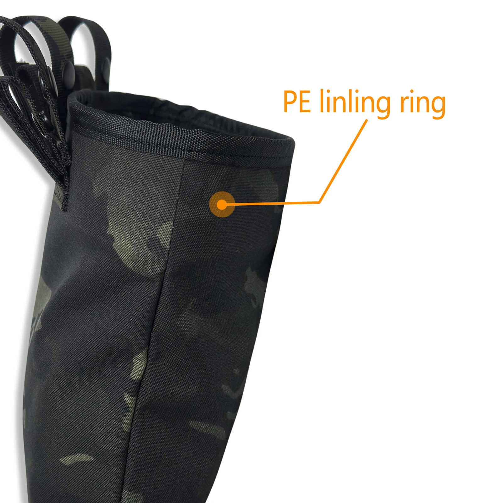 UNIONTAC 500D Nylon Magazin MOLLE Schnellverschluss-Recycling-Taschen Magazin Dump Pouch Combat Tactical Pouch mit großem Fassungsvermögen – Detail 16