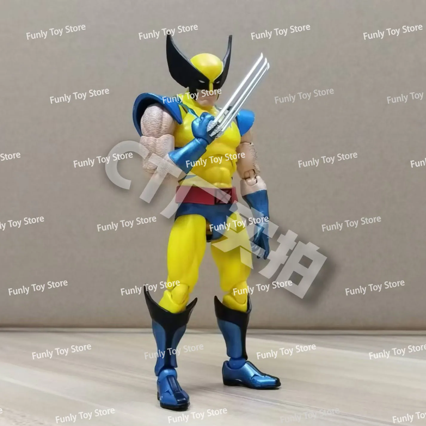 In Stock Ct Toys Wolverine Mafex 096 Figure 138 Brown Comic