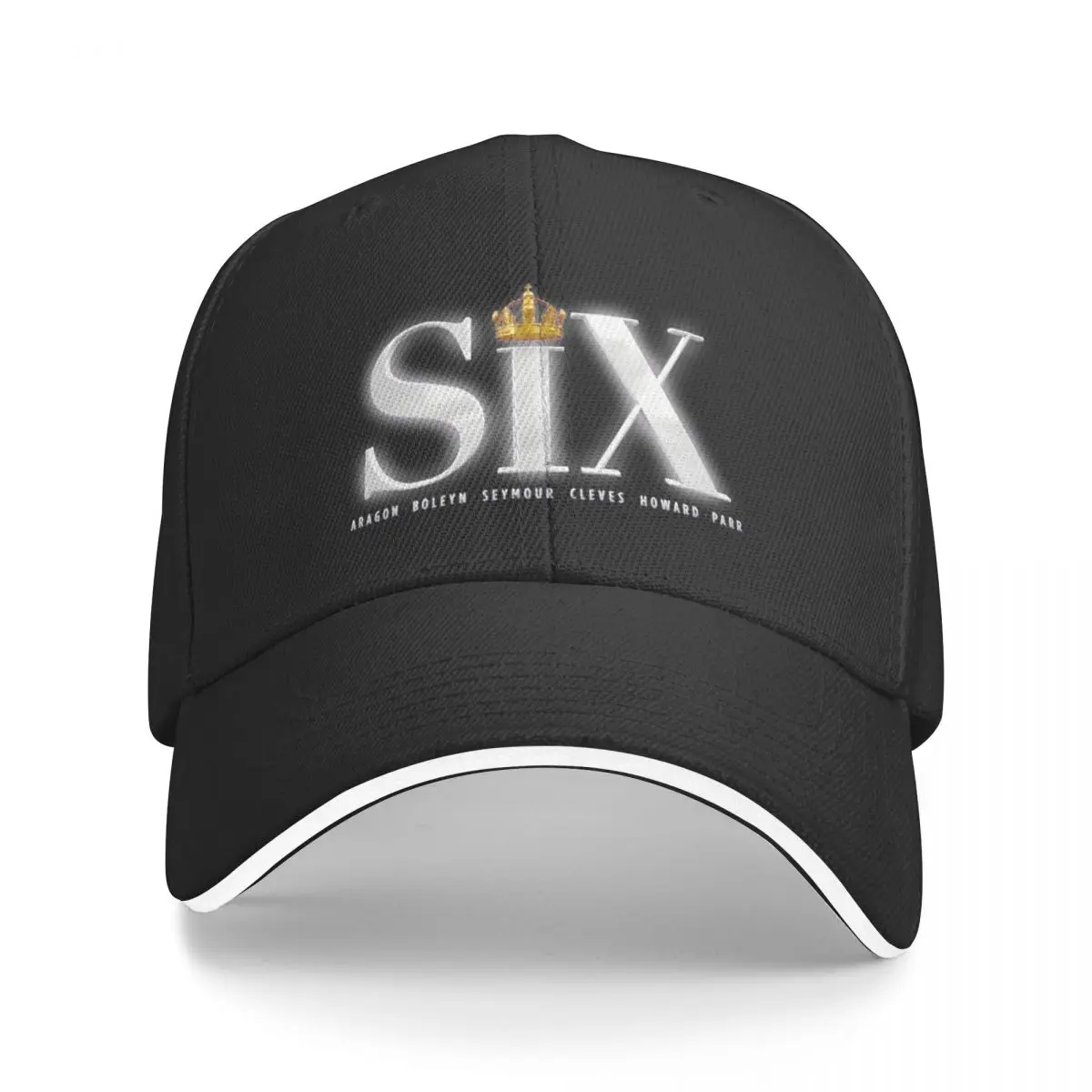 

Six the Musical Logo Baseball Cap Wild Ball Hat New In The Hat Hats Woman Men's