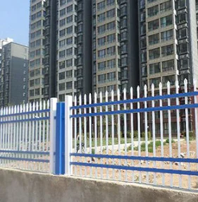Fencing Garden Trellis Gates Durable Green  aluminium 2.4m galvanized steel d palisade security fencing with Best Quality 4