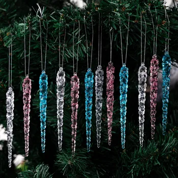 Acrylic Icicle Ornaments 1