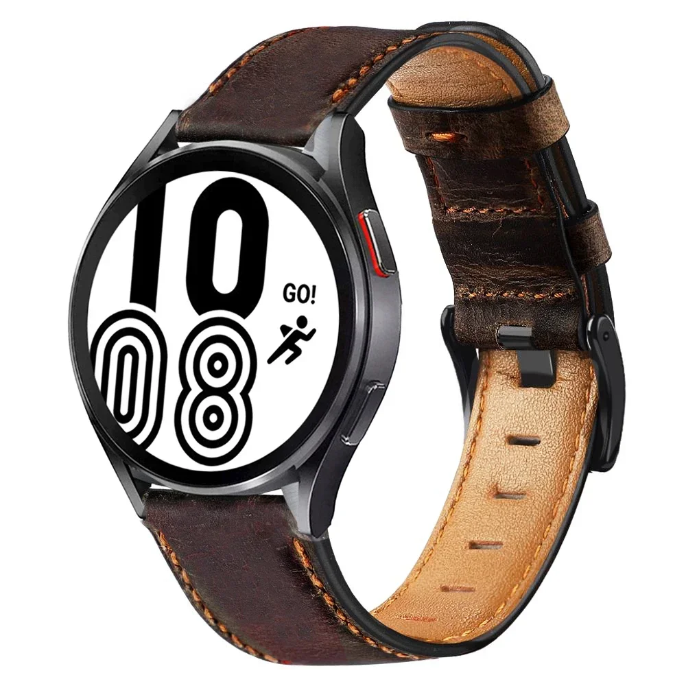 22 مللي متر 20 مللي متر حزام من الجلد لساعة سامسون...