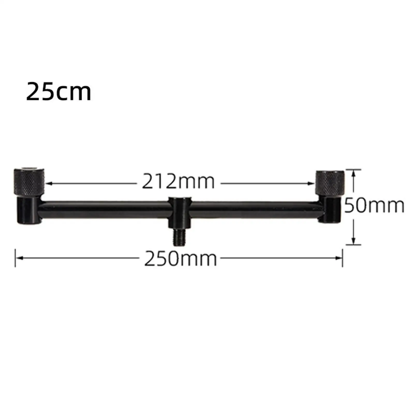 Durable Fishing Buzz Bar Rod Holder Tool Fishing Rods Crossbar Bracket Gear