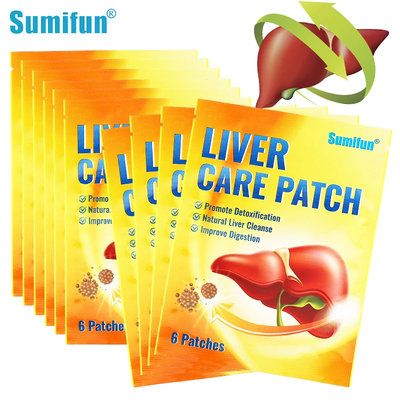 Sumifun Liver Cleanse Detox Medical Plaster Herbal Health Liver Care