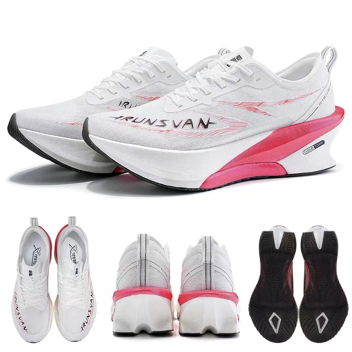IRUNSVAN 남성용 새로운 GT3.0 카본 플레이트 운동화 통기성 및 충격 흡수 마라톤 스포츠 신발125