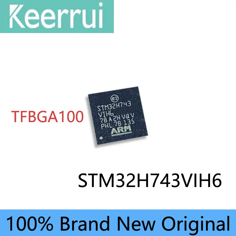 

100% новый STM32H743VIH6 MCU STM32H TFBGA100 IC 100% Новый оригинальный чип электронных компонентов