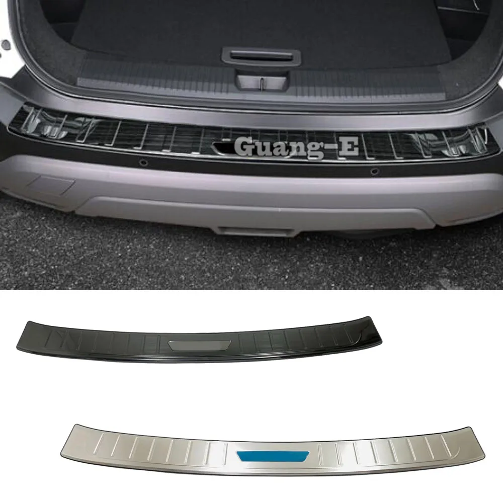 

Для Nissan X-trail Xtrail Rogue 2021 2022 2023 протектор из нержавеющей стали для автомобильного внешнего заднего бампера протектор для порога багажника