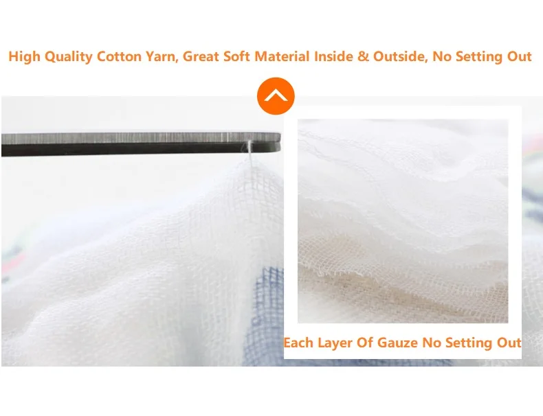 2PCS Baby Bath Towel Newborn Bathrobe Cotton Gauze 6 Layers Washcloth Blankets Child Robe Kids Facecloth Muslin bathroom towels