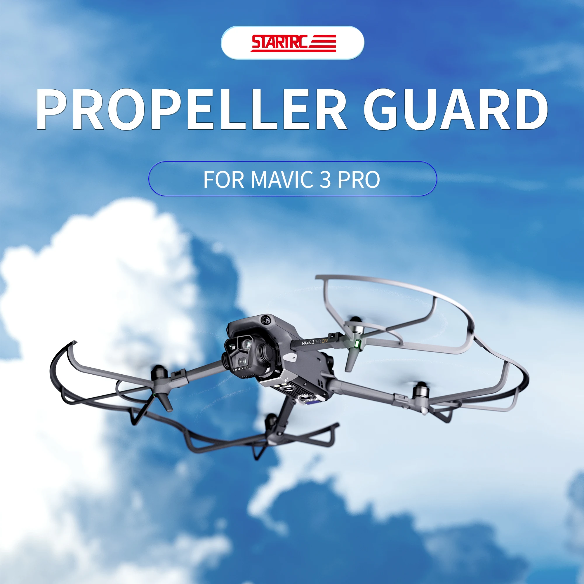 STARTRC DJI Mavic 3 PRO Accessories Propeller Guard Protective Cover Anti-collision Ring Landing Gear Extension Support Leg