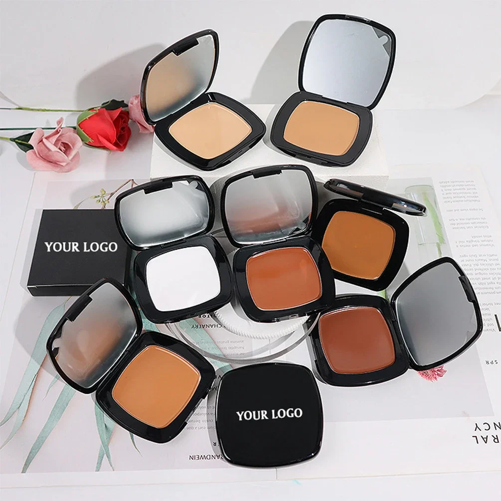 Private Label Concealer Cream Custom Logo Freckles Cover Foundation Dark Circles Acne Mark Spot Waterproof Face Makeup Bulk 3