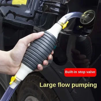 Car Sucker Oil Transfer Fuel Pump Multifunctional Manual Pump for Gasoline Gas Oil Fuel Petrol Diesel Fluid Water Fish Tank 1
