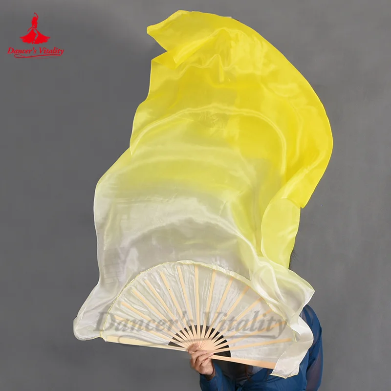 Handgefärbter Bauchtanz-Seidenschleier – Für Auftritte, Halloween & Karneval | Schal & Accessoire