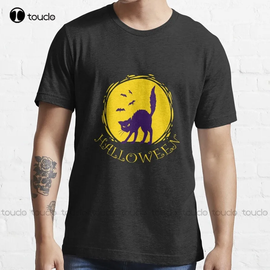 

Catoween Classic T-Shirt T-Shirt T-Shirt Custom Aldult Teen Unisex Digital Printing Tee Shirt Fashion Funny New Xxs-5Xl Tshirt