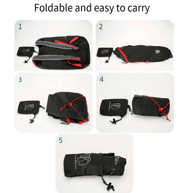 Multi Functional Folding Waterproof Sports Backpack Outdoor Camping and Hiking Portable Daily Bag Travel Backpack 5