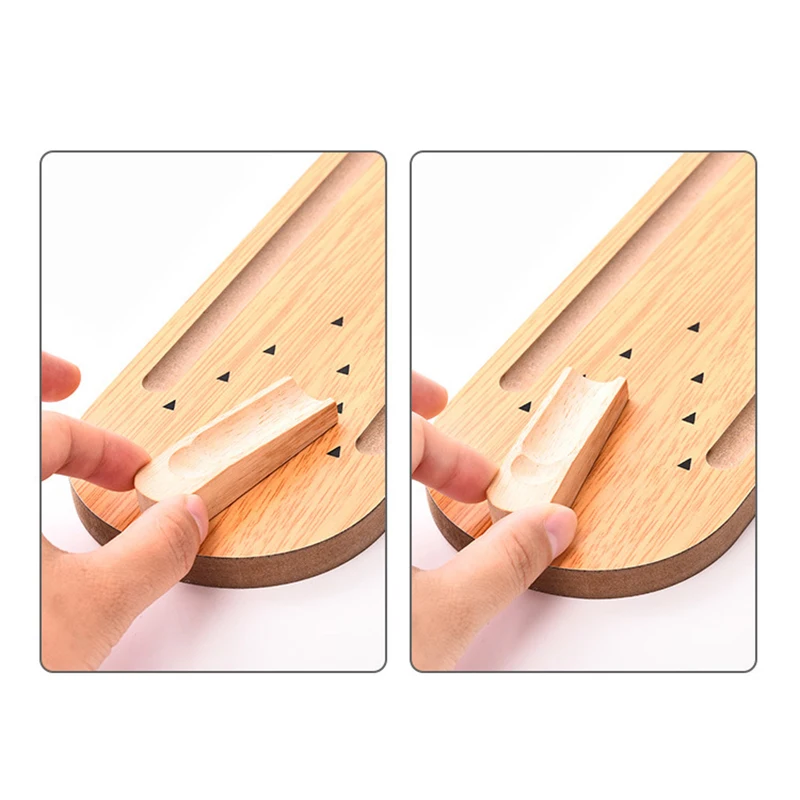Wooden Children'S Creative Mini Bowling Fingertips Indoor Stress Relief Game Board Game Toys
