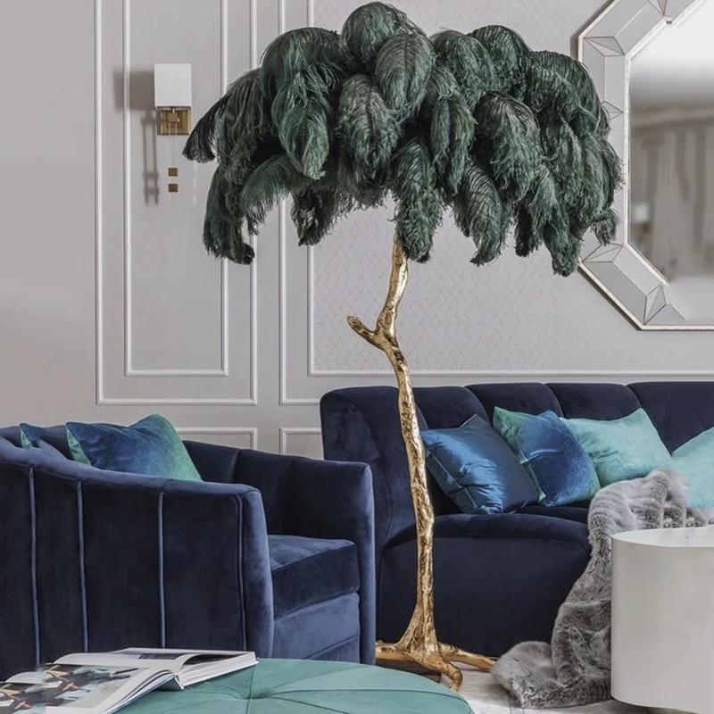 Luxury Floor Lamp Living Room Decoration Floor Light Stand Light Standing Lamp Bedroom Lighting Living Room Floor Lamp Nordic Feather Floor Lamp Floor Lamps Floor Lights Aliexpress Lights Lighting