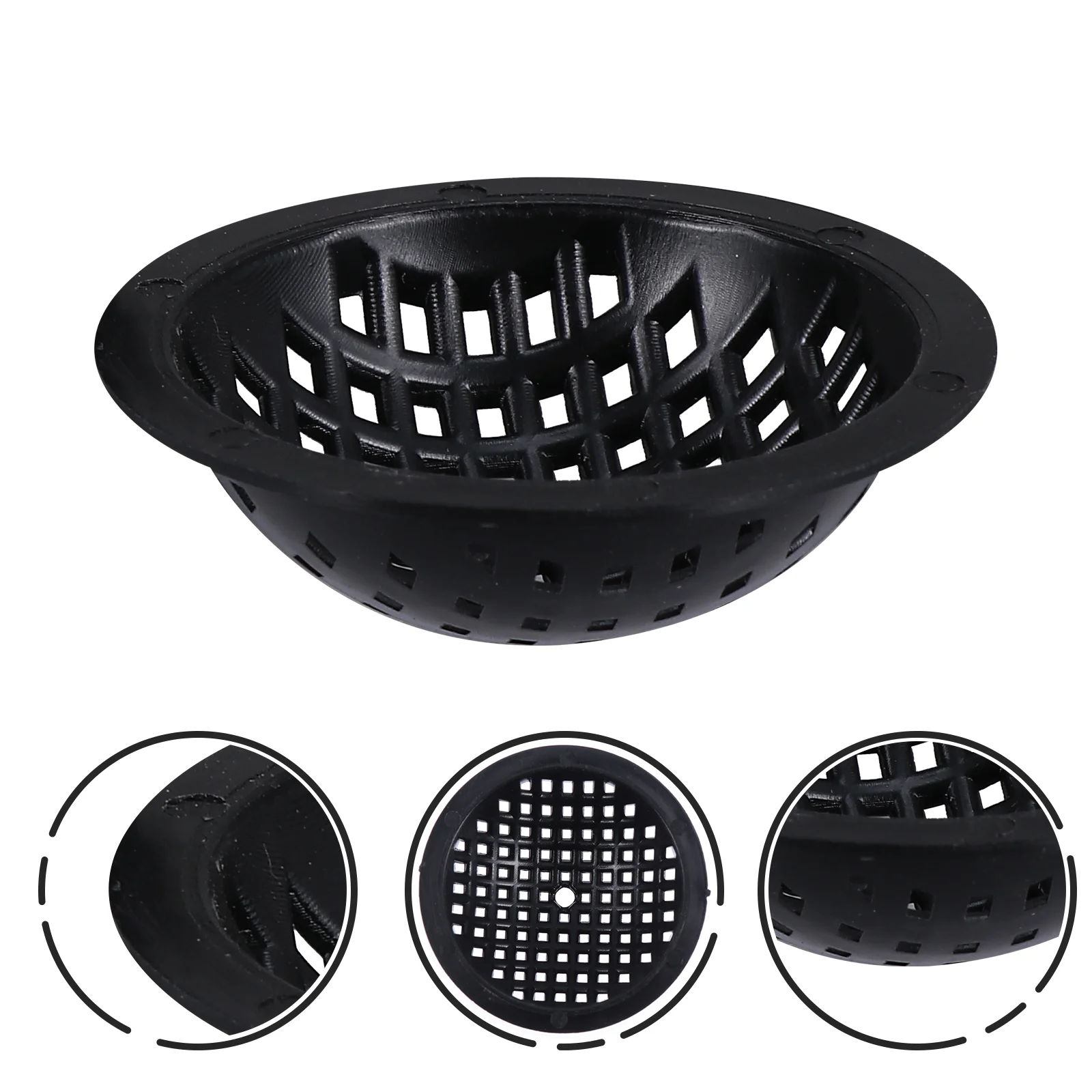

20 Pcs Flower Pot Mat Breathable Drainage Gasket Bonsai Pot Bowl Shape Plastic