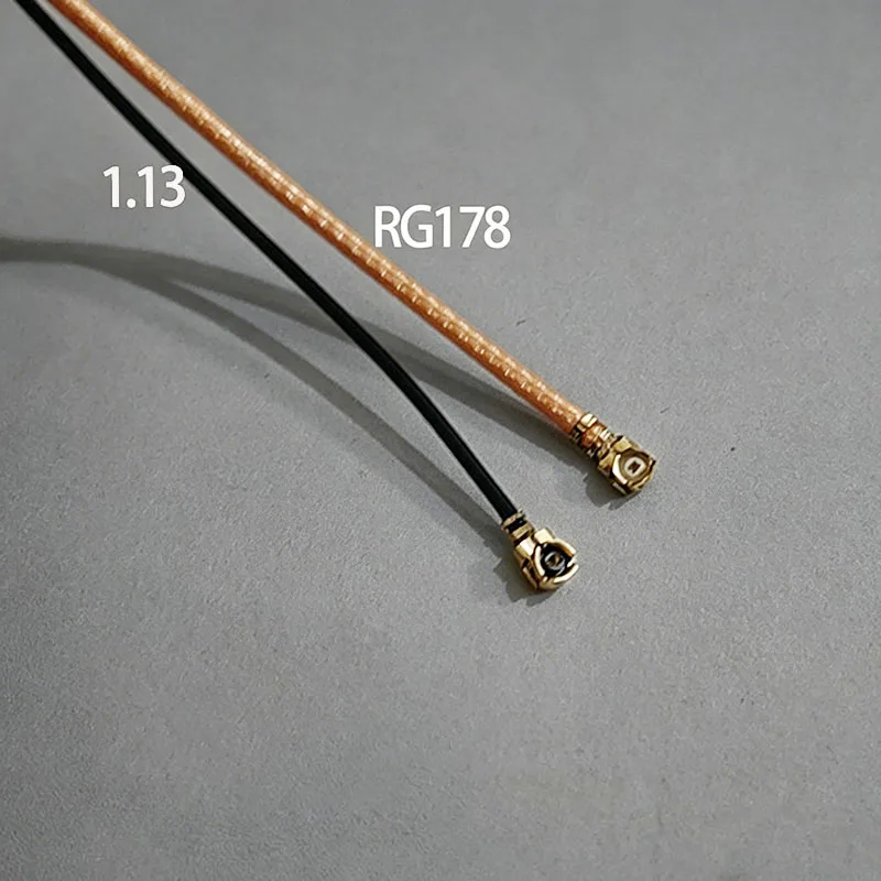 1PC SMA 여성형 벌크헤드-마이크로 RF 커넥터 RG178 1.13mm 15cm WiFi 안테나 피그테일 연장 케이블