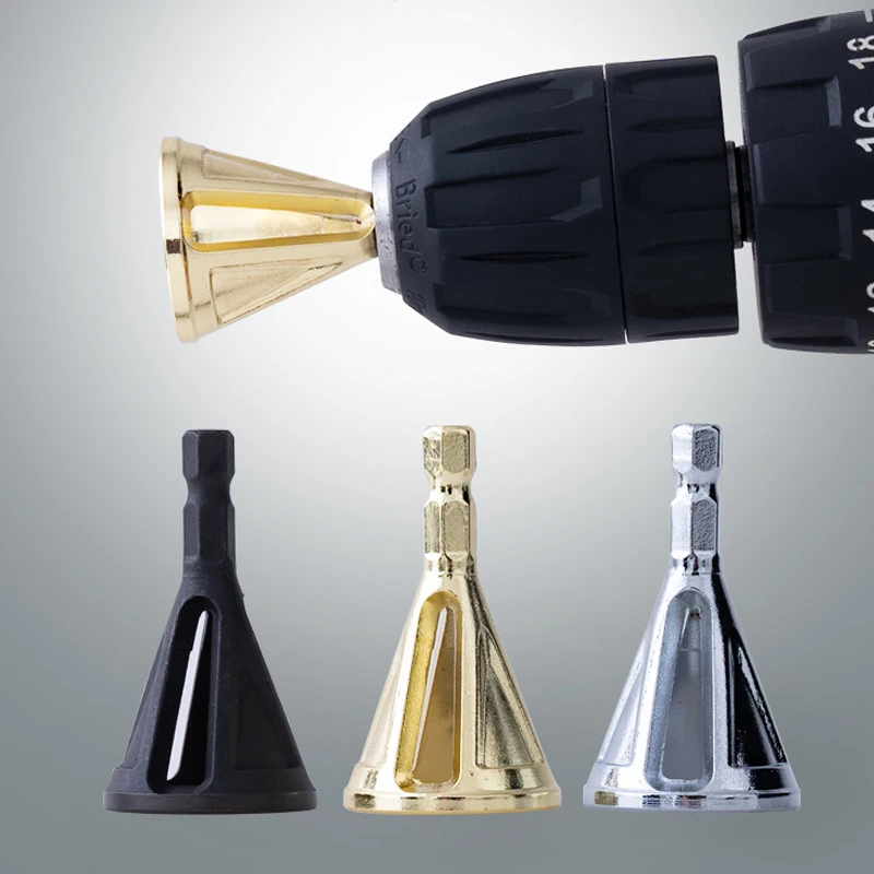 

Portable Deburring External Chamfer Tool Rusted Screws Grinding Chamfering Tools Deburring Drill Bit Remove Burr Repair Tool