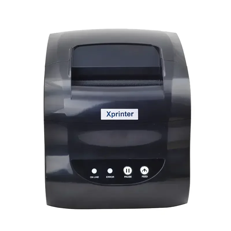 GlowMart X printer XP-370B Portable 80mm Paper Transfer Barcode Label Thermal Receipt Printer