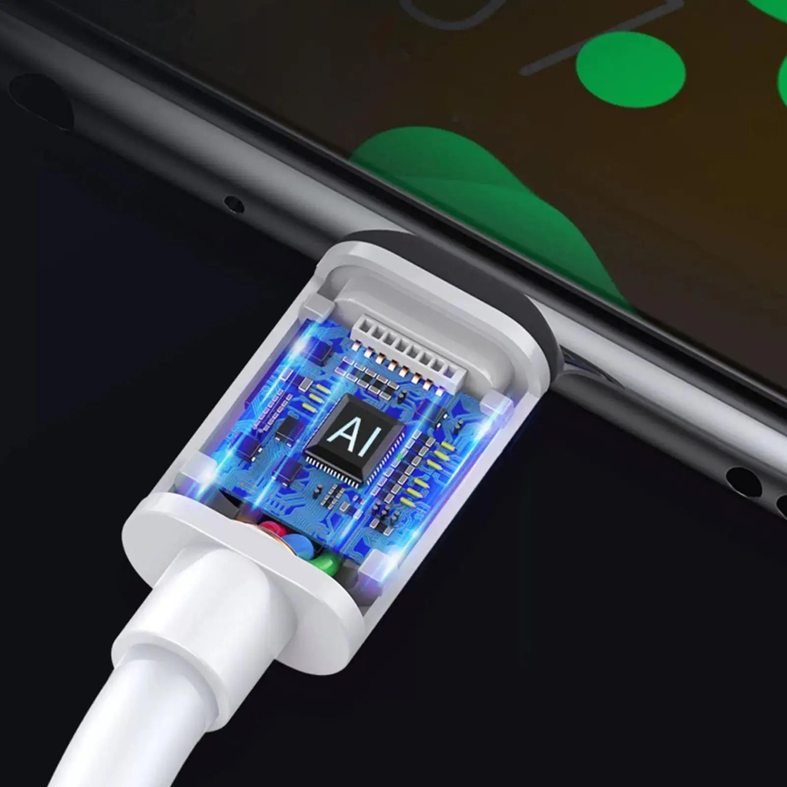 1M USB 충전 케이블 타입 B 480Mbps USB 2.0 3A 고속 충전 데이터 케이블 스마트폰 디지털 기기 가정용