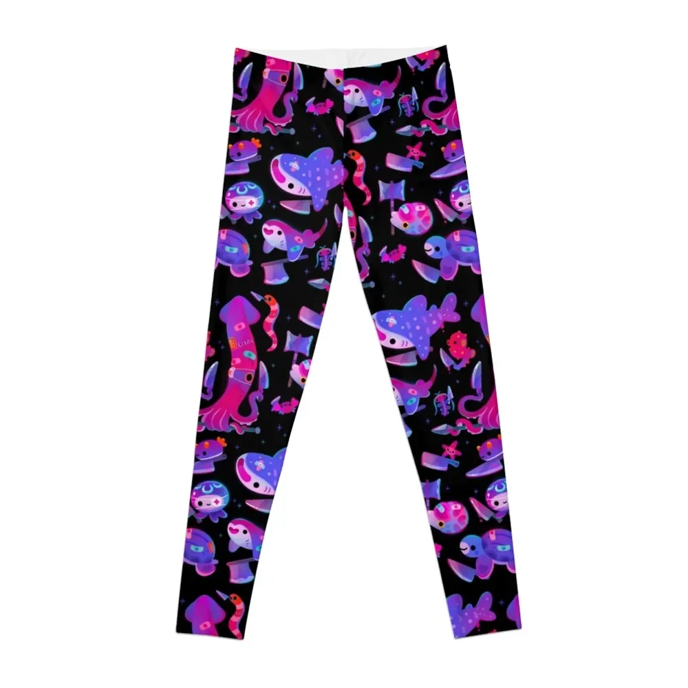

Stabby marine life Leggings Women sportwear for fitness Women's tights Womens Leggings