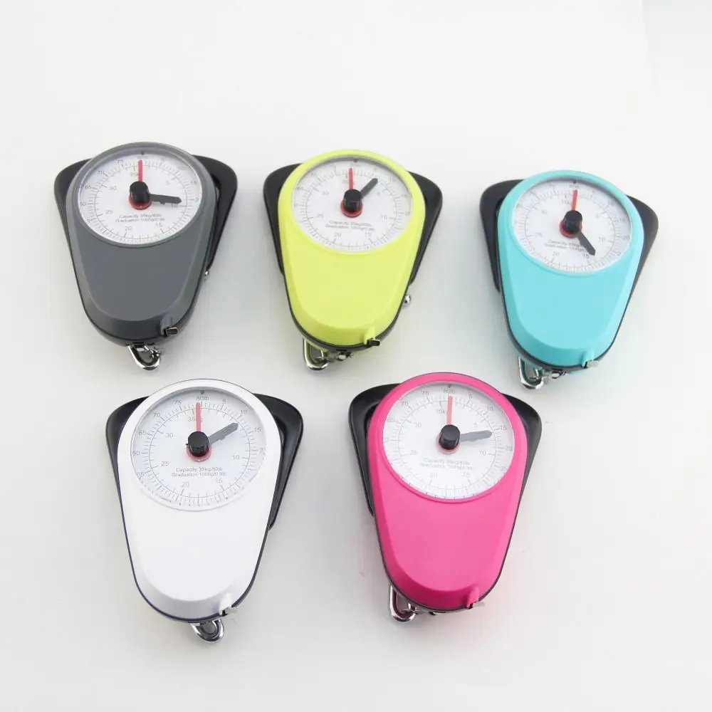 Compact Durable Portable Electronic Luggage Hanging Scale with Built-in Tape Measure