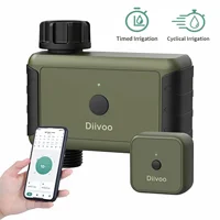 Diivoo WiFi Smart Irrigation Garden Water Timer Automatic Irrigation Programmer Water Valve Garden Automatic Watering System 1