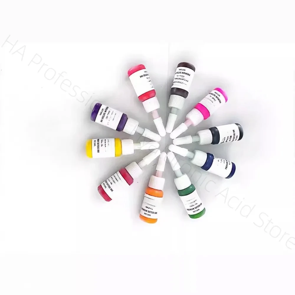 Tattoo ink pigment tattoo ink kit 5ml 10colors 1PC