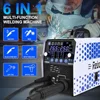 250Amp 6-in-1 Welder Gas/Gasless Flux Core MIG/Stick/Lift TIG/Spot Welding 120V/240V Aluminum Multi Process Welding Kit with 5