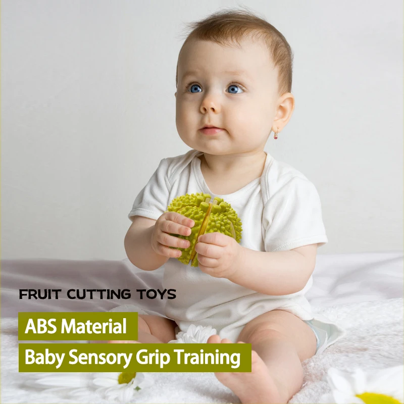 Kids Play Food Kitchen Toys Set with Durian Apple Fruit