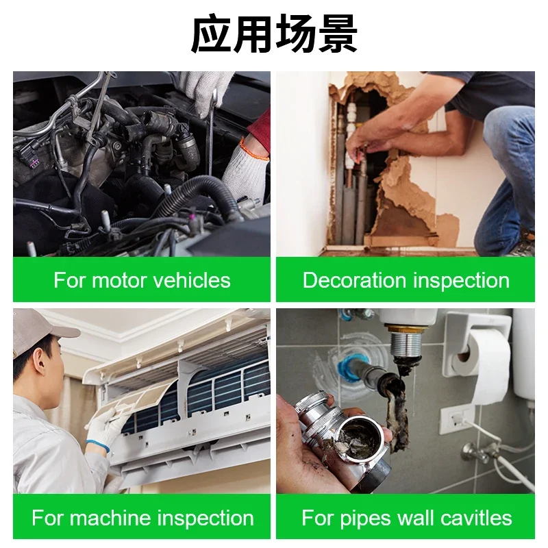 New Update 1440P HD Endoscope Camera 7.9mm 10M Length Rigid Endoscope Wifi Camera For Mobile