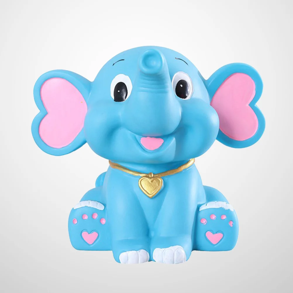 Cartoon Elephant Saving Bank Creative Money Storage Pot Gift Plastic Piggy Bank for Kid Child Girl 6
