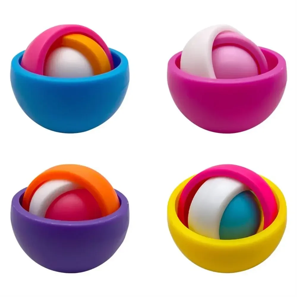 1/3Pcs 3D Balls Gyroscope Fidget Spinners Fidget Toys for Kids Adults Children Spinning Top ADHD Sensory Toys Fidget Spinner Fidget Spinners Spinning Top Toy Fidget Toys Fidget Toy Fidget Toy Set