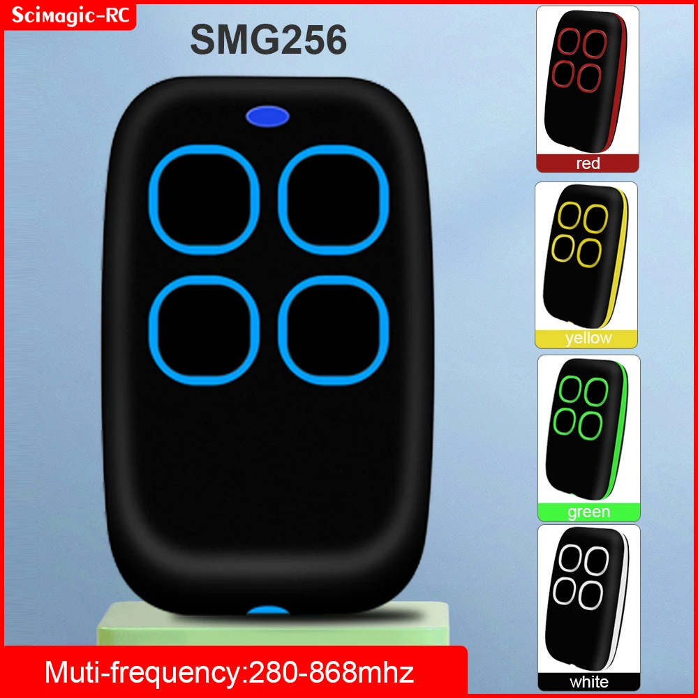 Multifrequency Remote Control telecommande portail universel 280-868MHZ  Auto Scan 4 in 1 For Rolling Code and Gate Duplicator - AliExpress